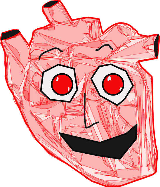 happy heart, heart, blood flow