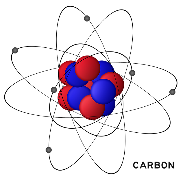 carbon, hydrogen, atom