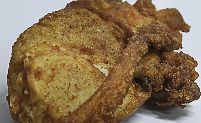 breaded chicken nutrition